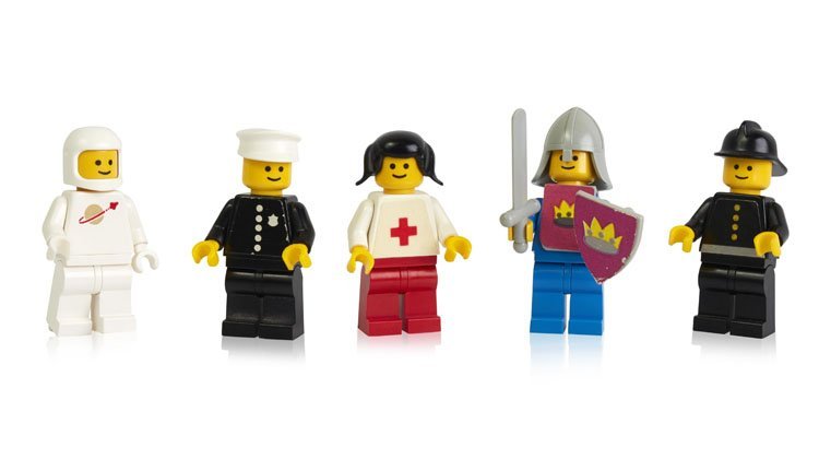 Primeras minifiguras Lego