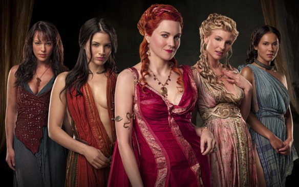 Actrices de Spartacus (Romanas y Esclavas más sexys de Spartacus)