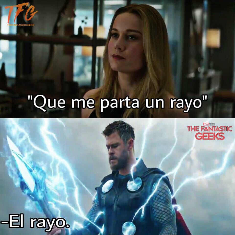 Thor  - el rayo que quieres que te parta XD