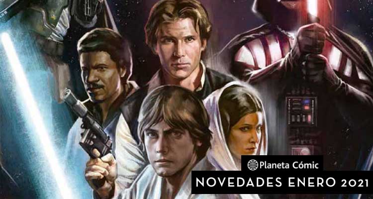 Planeta Cómic: Novedades Enero 2021