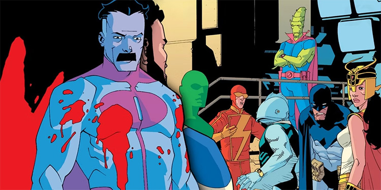 Omniman y los guardianes del cómic Invencible