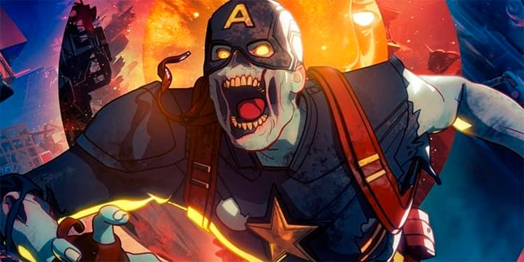 Capitán Zombie - Variante Capitán América