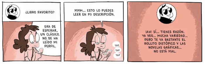Viñetas del cómic Roncas de Elva Lombardía
