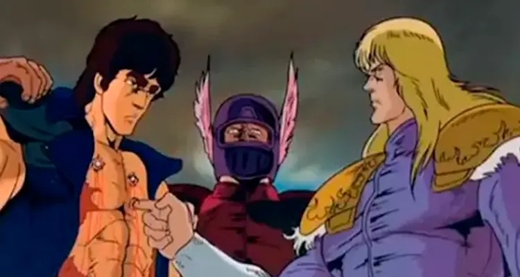 El puño de la estrella del norte anime