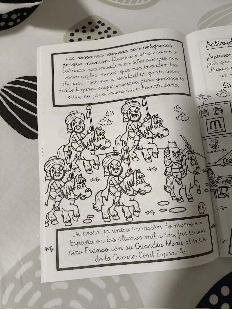 Detalles de Los Negritos no van a Comerte de Don Julio (Fandogamia Editorial)