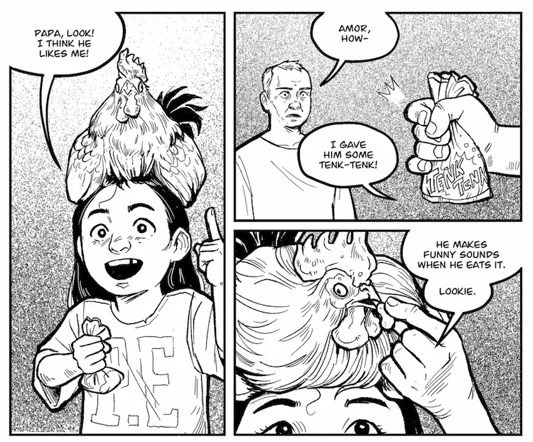 El Gallo y algunos protagonistas de SA WALA (Nada que Perder), de Renren Galeno