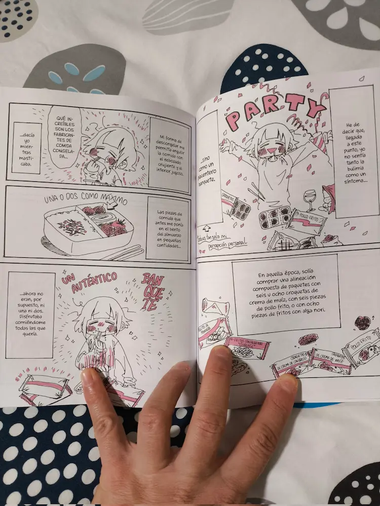 Páginas de Gastroinforme de mi trastorno alimenticio