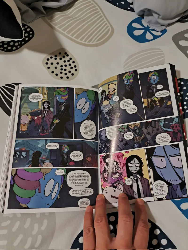 Detalles del cómic Brainrot, Fernando Llor y Carles Dalmau