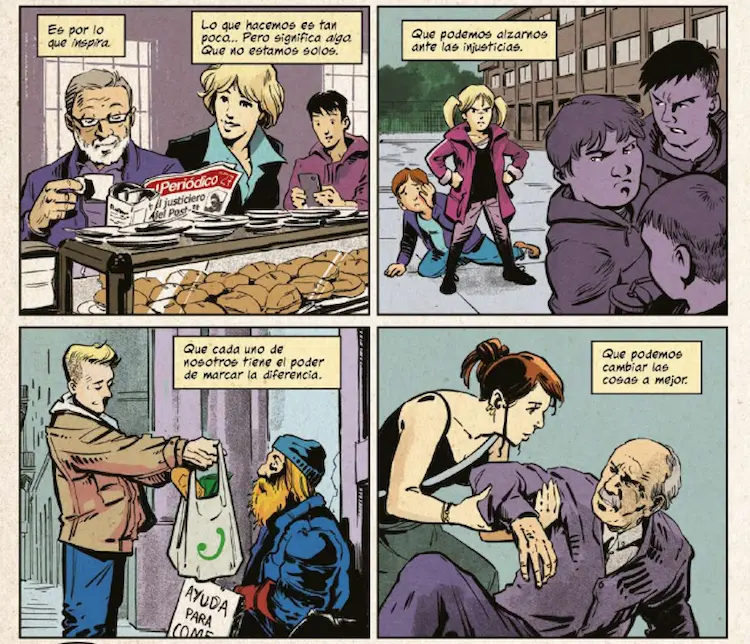 Viñetas "Identidades Secretas" (Cartem Cómics)