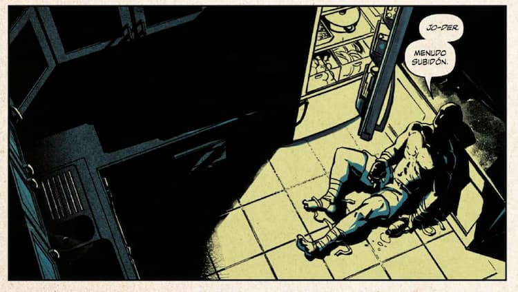 Viñeta "Identidades Secretas" (Cartem Cómics)