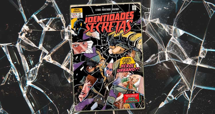 Reseña y portada de Portada del cómic Identidades Secretas, secuela de Hoy me ha pasado algo muy bestia (Héroe Urbano)
