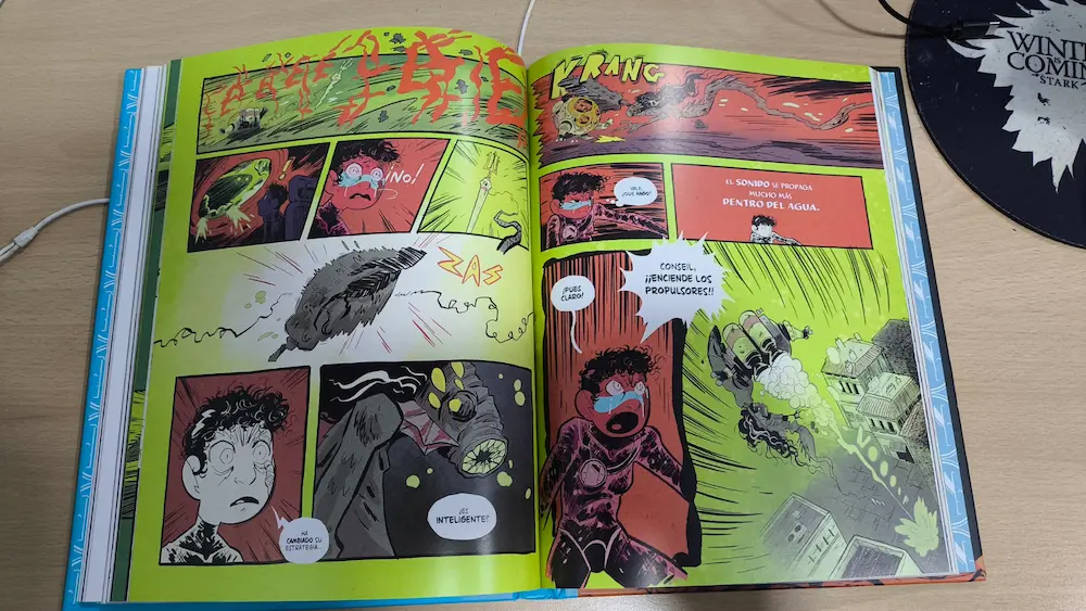 Acción y monstruos en el cómic Mobilis: Mi vida con el capitán Nemo - Dibbuks