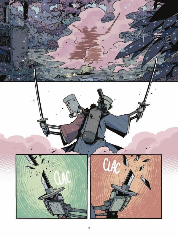 Robots del cómic Yojimbot , de Sylvain Repos (Nuevo Nueve)