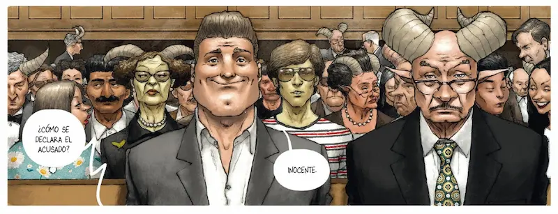 El juicio de Iñaki Posta en Bienvenidos a Pandemonia