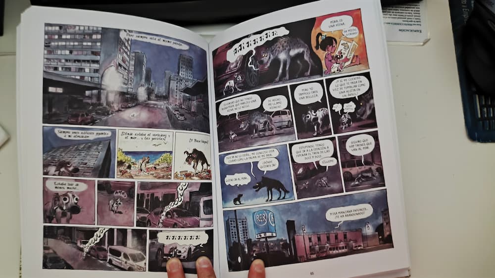 Dueña de El Perro, protagonistas de Chucho Feucho (cómic Nuevo Nueve)