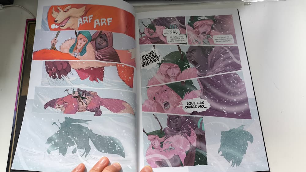 Interior cómic Gwalarn: Inicio y comienzo de la historia