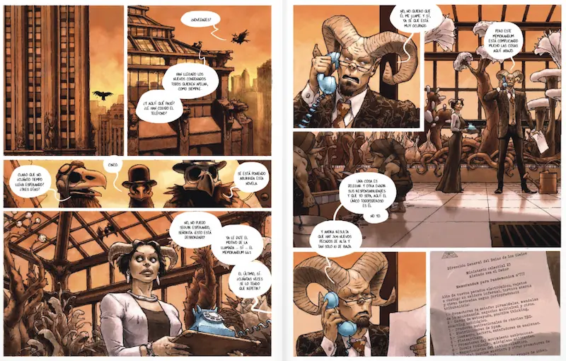 Los nuevos pecados que saturan el infierno del cómic Bienvenidos a Pandemonia