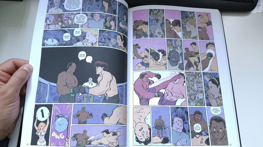 Luchas a muerte entre los asistentes del ARCA, el cómic de Nuevo Nueve firmado Van Jensen y Jesse Lonergan