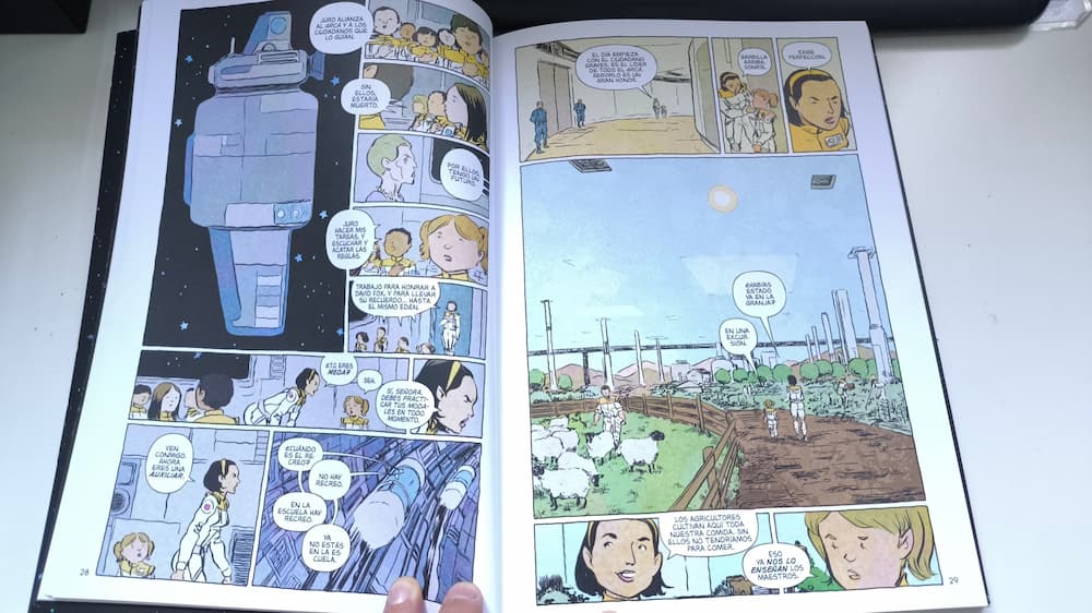 La granja y la nave de ARCA, el cómic de Jesse Lonergan