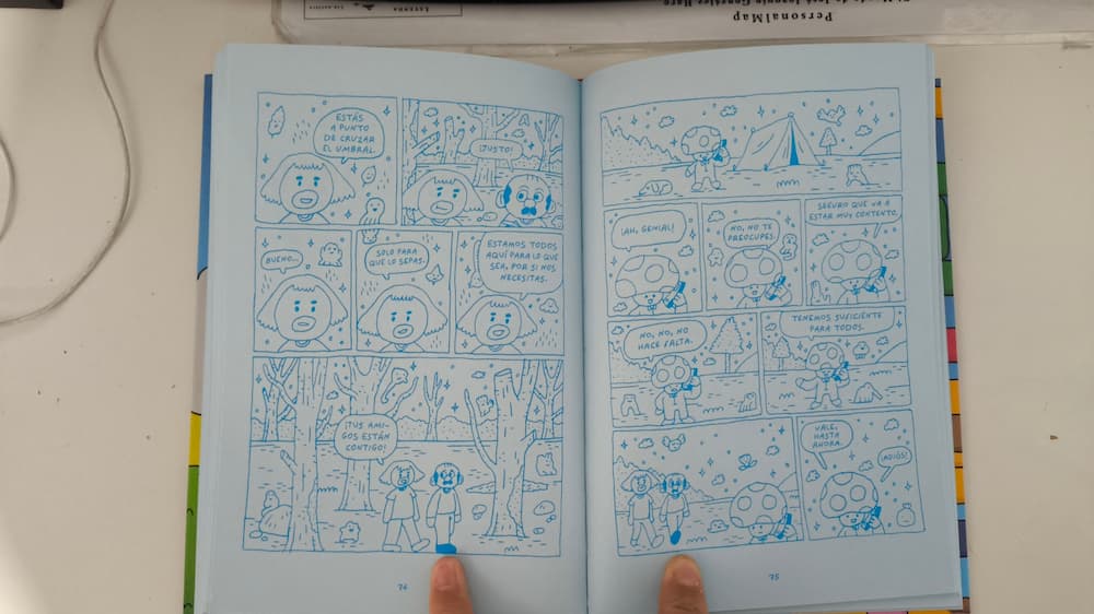 Interior del cómic "Fontanero Solitario" de Niall Breen (Apa Apa Cómics)