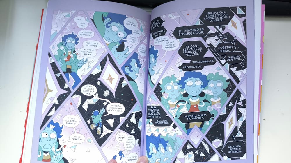Locura geométrica en el cómic Chiflada de Joe Sparrow