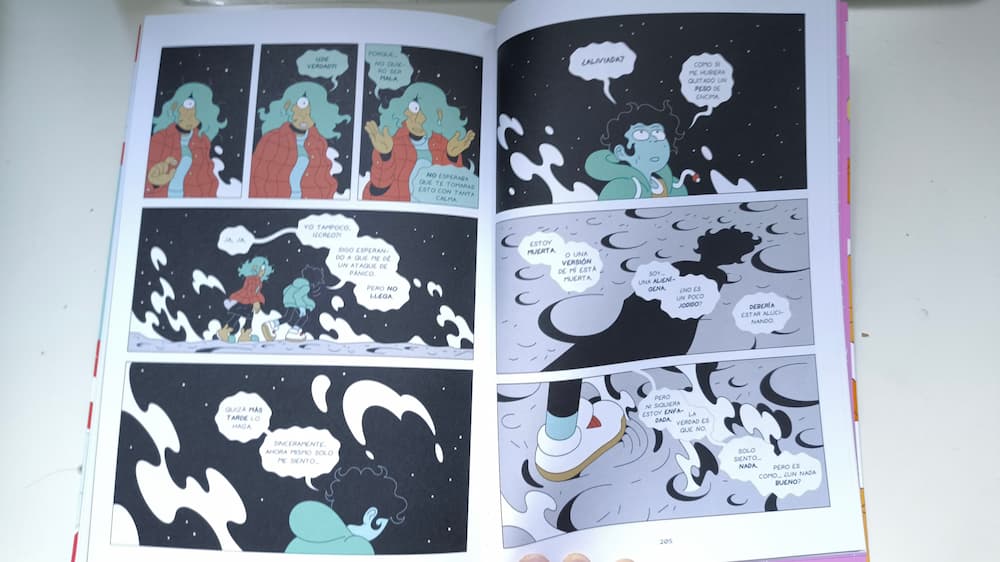 Páginas del cómic Chiflada, de Joe Sparrow 