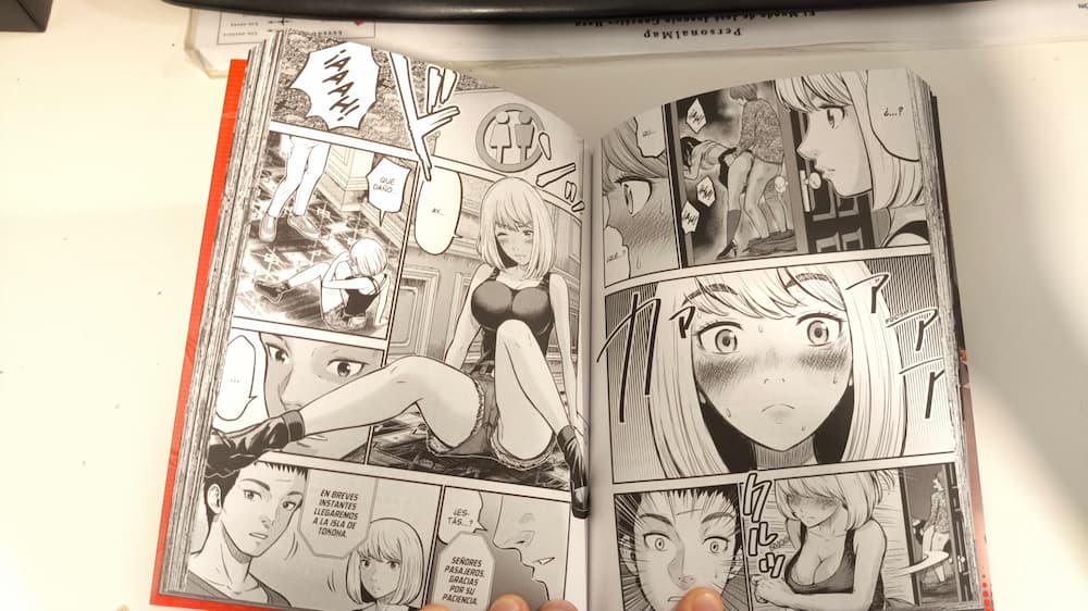 Sensualidad en el manga "La Isla de los Longevos" (Hidra)
