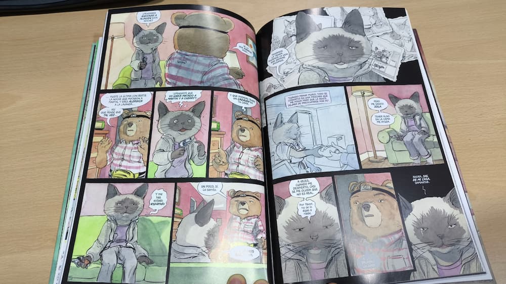 Gatita del cómic Bajo los Arboles, donde nadie te ve | Astiberri | | Patrick Horvath