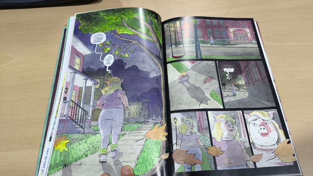 Cerdita del cómic Bajo los Arboles, donde nadie te ve | Astiberri | | Patrick Horvath