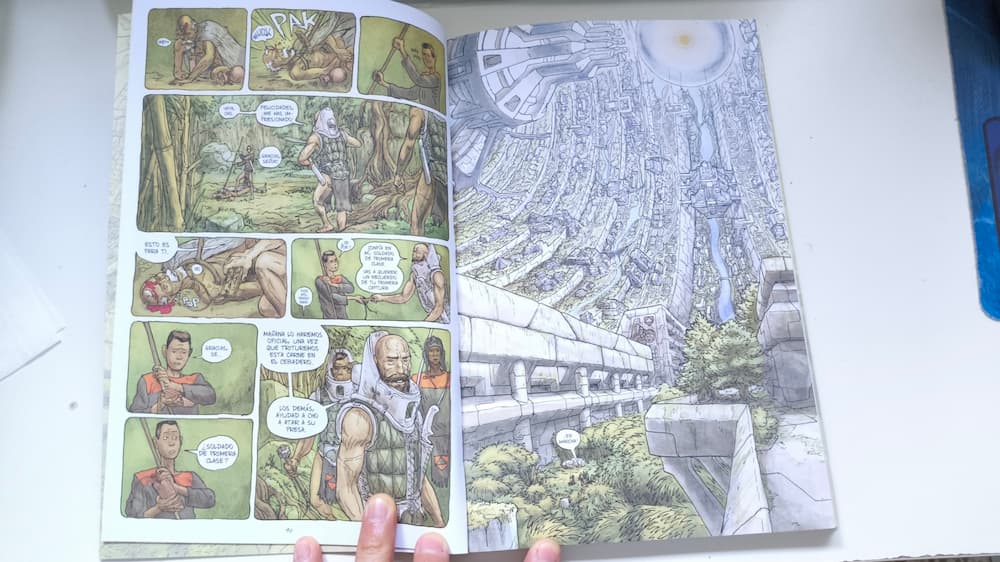 La nave de Habitat, el cómic Simon Roy (Grafito Editorial)