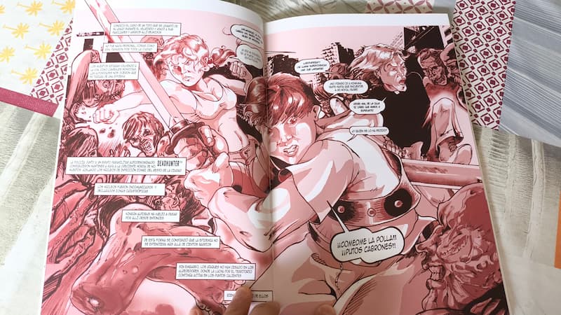 Splash page de Deadhunter: The Comic Book