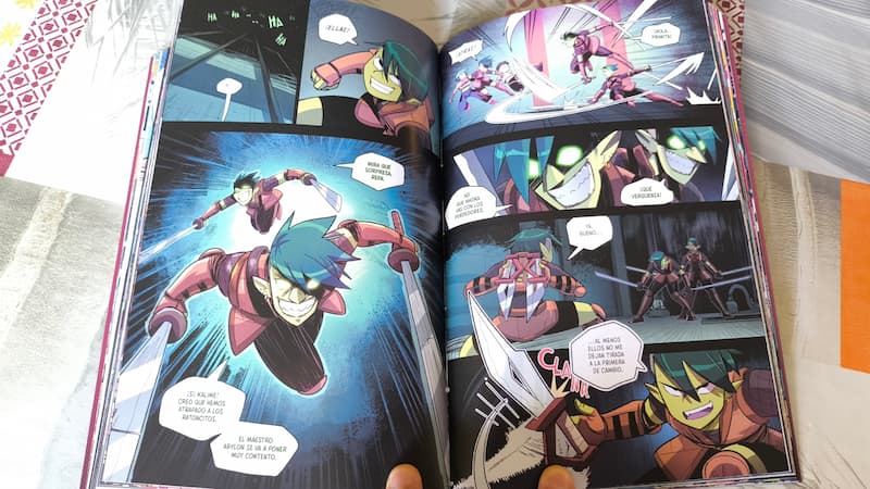 Acción y estilo brutal en el cómic Derric, el primer Humano (Fandogamia)