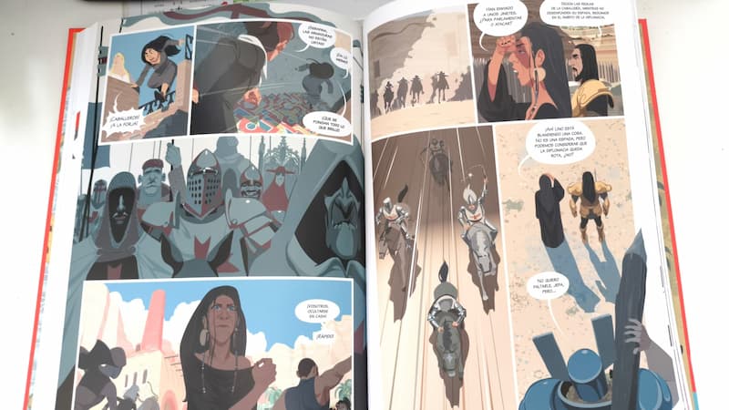 Comienza la batalla en el cómic Knight Club de Arthur de Pins (Nuevo Nueve)