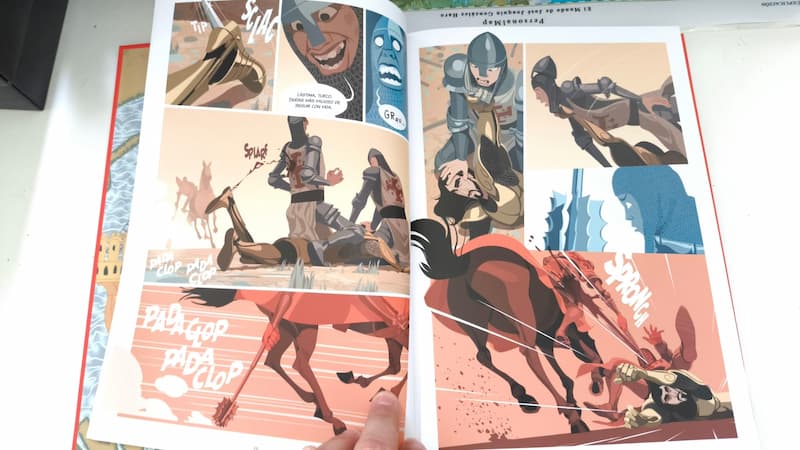 El Turco es el primer "Caballero" del cómic Knight Club de Arthur de Pins (Nuevo Nueve)