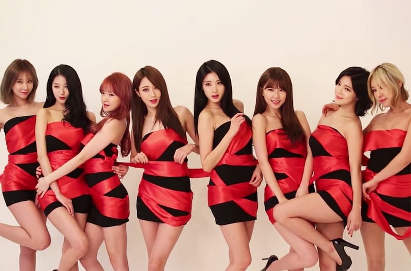 Imagen del grupo de K-Pop Nine Muses