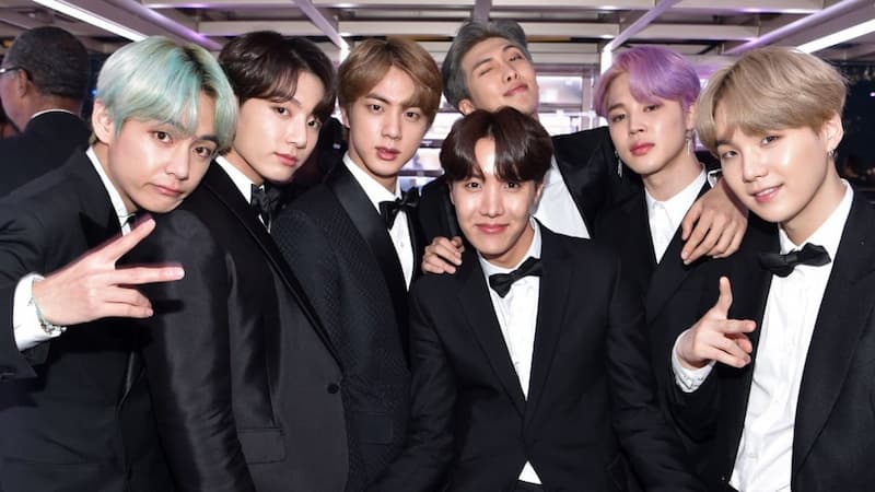 Imagen del grupo de K-Pop BTS