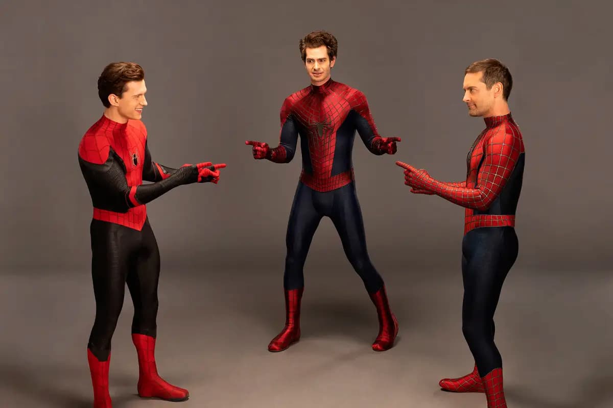 Los tres Spider-Mans del cine reunidos