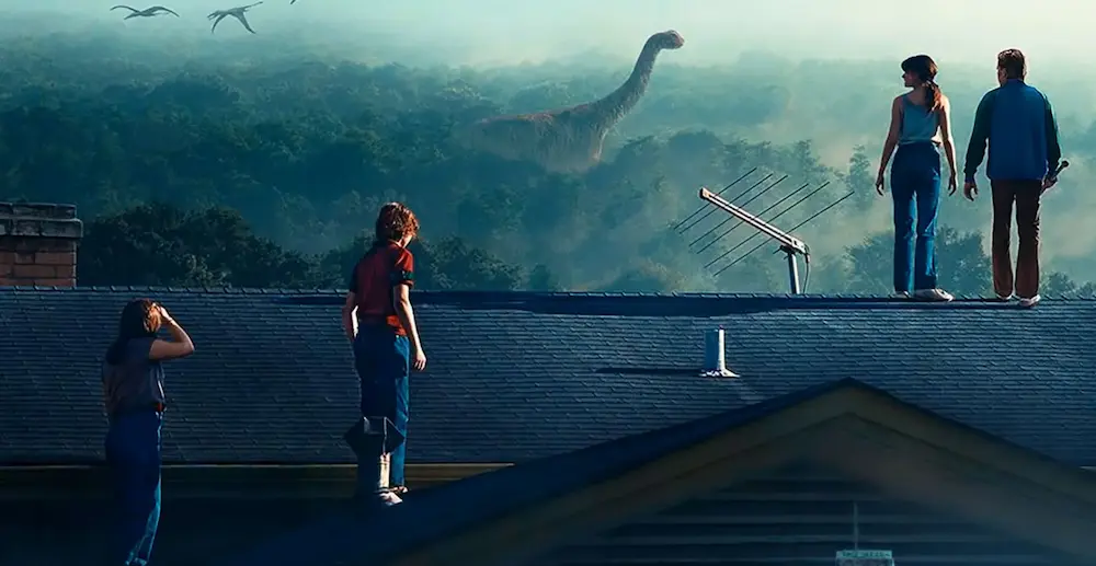 Dinosaurios en el Final de Oak Street