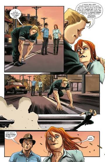 Viñetas de Huck Big Bad World, Mark Millar