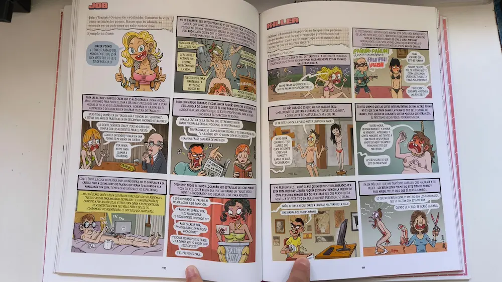 Páginas de Ejemplo de La Pornopedia de Don Julio