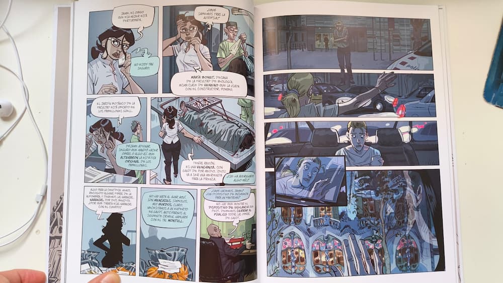 Investigación de los crímenes del cómic El Fantasma de Gaudí, El Torres (Nuevo Nueve)
