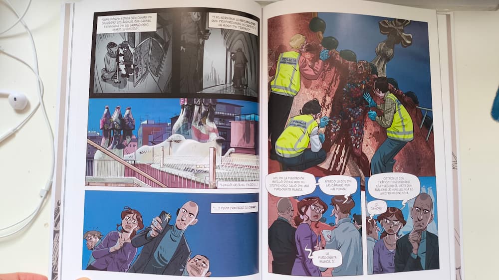 Detalles del cómic El Fantasma de Gaudí