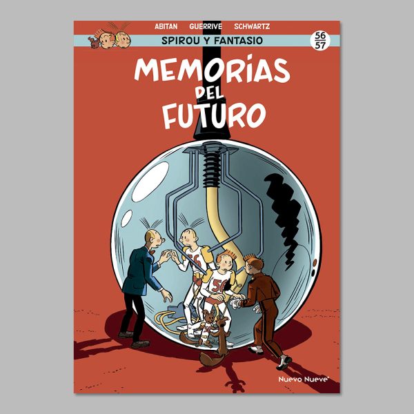 Portada Spirou y Fantasio 56-57: Memorias del futuro