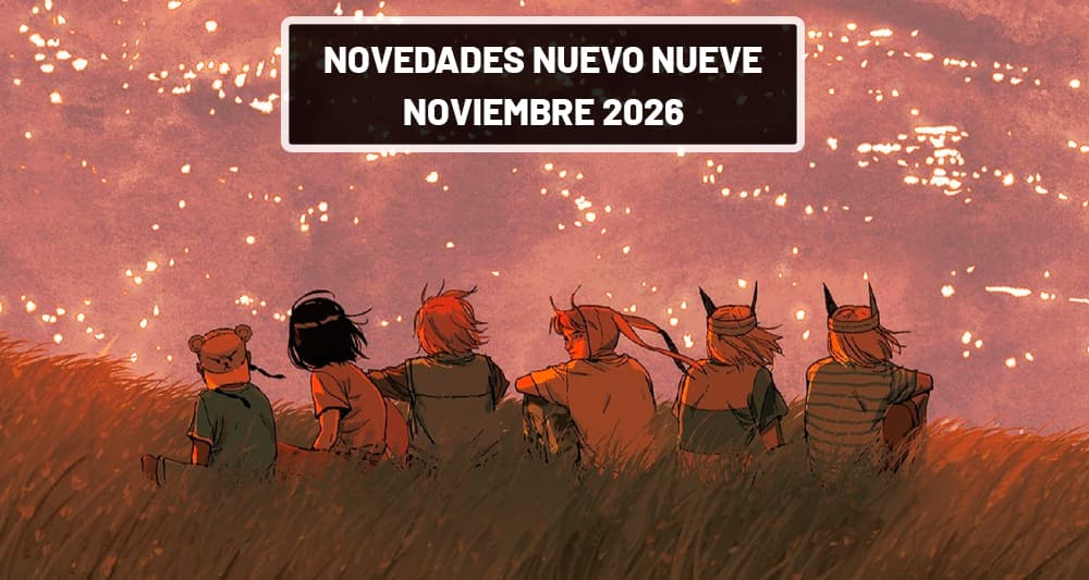 Novedades editorial Nuevo Nueve para Noviembre de 2026