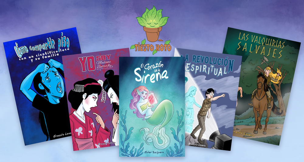 Los cómics de Tiesto Roto, Sirenas, Valquirias, científicos locos y mucho más.